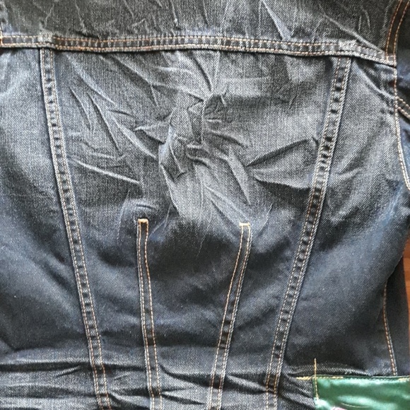 SACK'S DENIM JACKET SZ SMALL JUNIORS - Picture 6 of 6